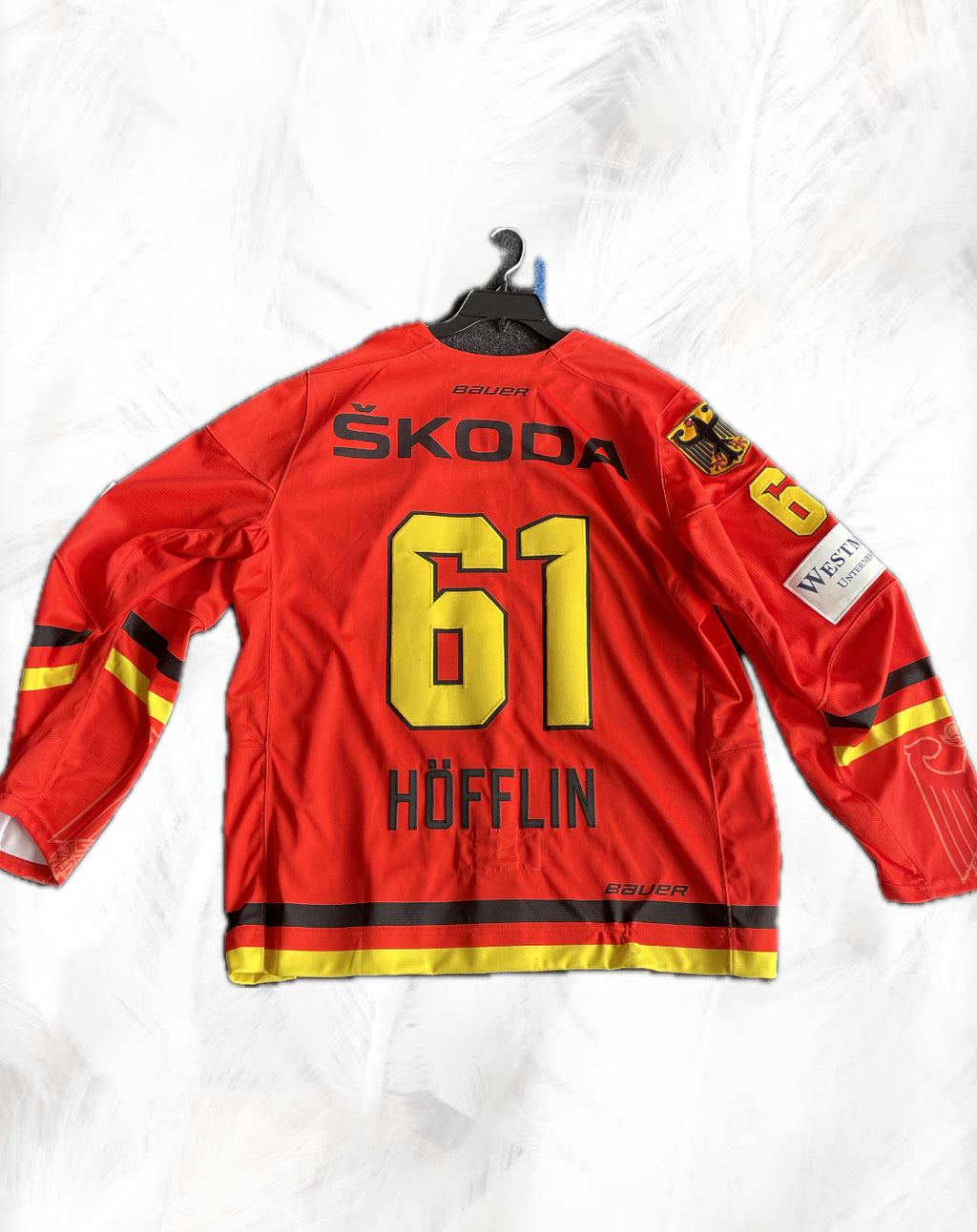 Original Deutschland Trikot  Getragen von Höfflin